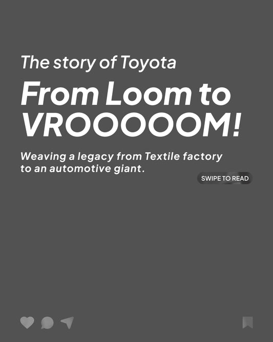 Discover Toyota's journey: From textile factory to automotive giant! 🚗💨