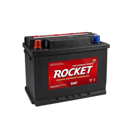 60 AH || ROCKET FCB SMF Car Battery 55D23L